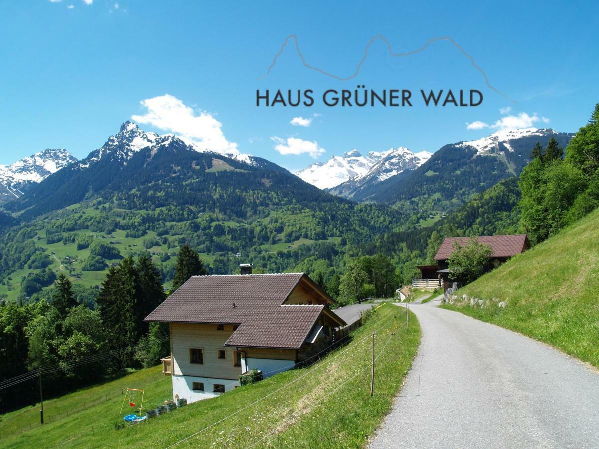 Haus Gruener Wald Apartment Bartholomaberg Bagian luar foto